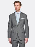 Grey Pinstripe Suit Classic Italian Tailoring