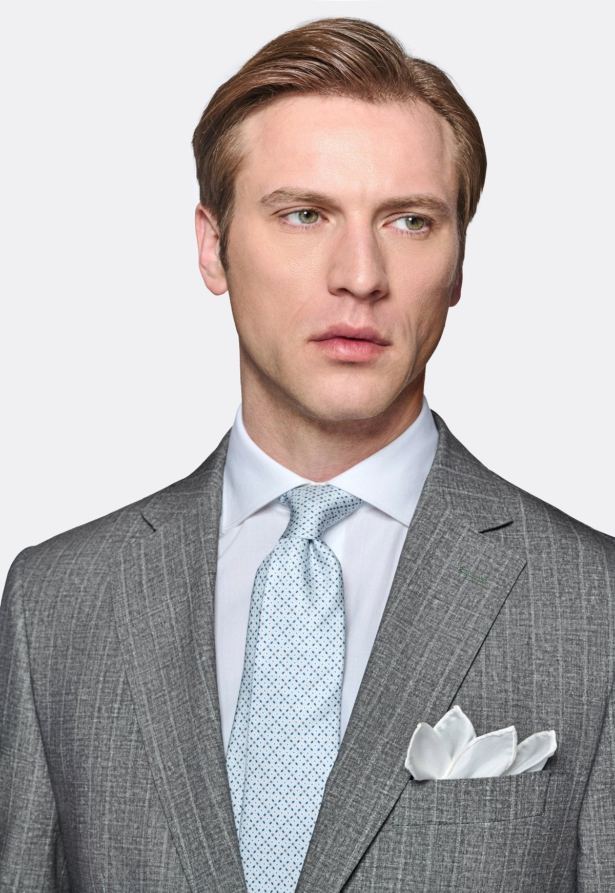 Grey Pinstripe Suit Classic Italian Tailoring