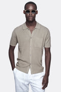 Polo camicia mezza manica 100% cotone-0