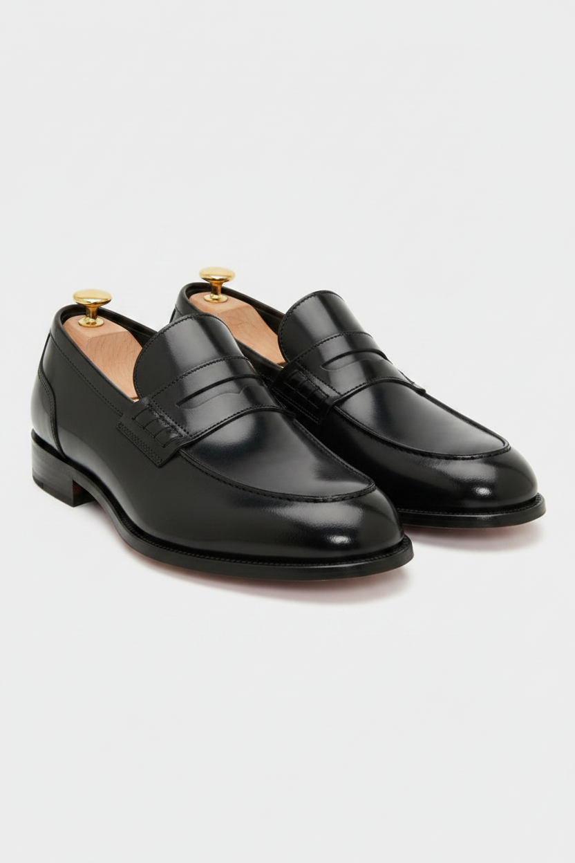 45 Degree Angle Penny Loafers